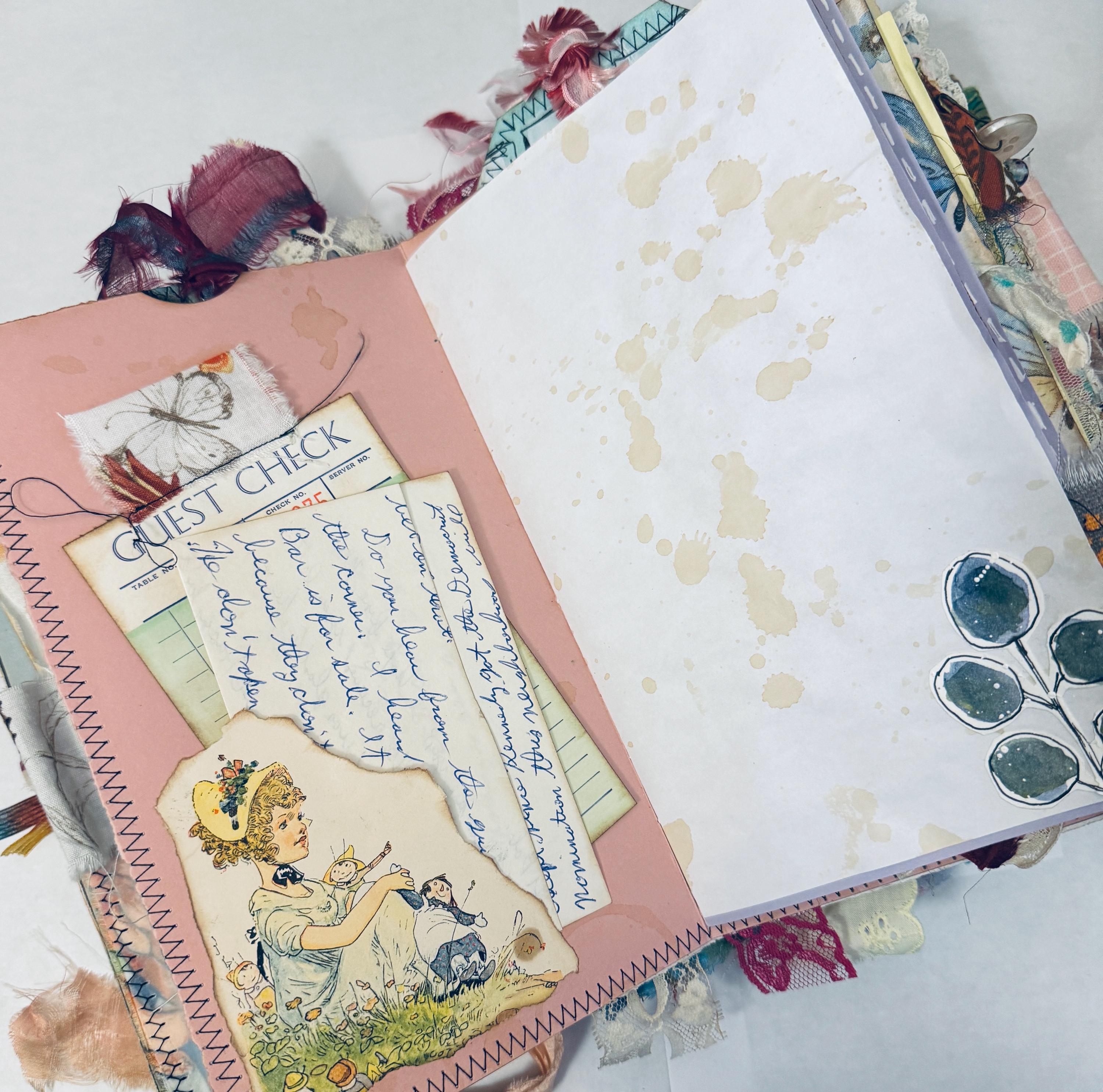 Handmade Junk Journal Marcella Raggedy Ann Journal Eclectic Diary - Etsy