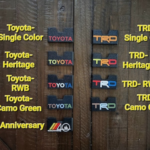 Upper Faceplates- No Drawer Included (Toyota 5th Gen 4Runner 2014+)