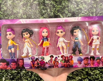 Kpop demon hunter figurines