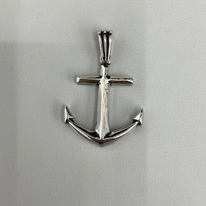 925 Sterling Silver Anchor Pendant
