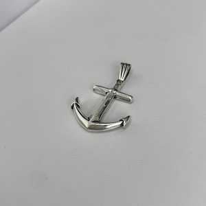 925 Sterling Silver Anchor Pendant