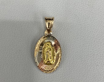 14k Yellow Gold Saint Jude Pendant