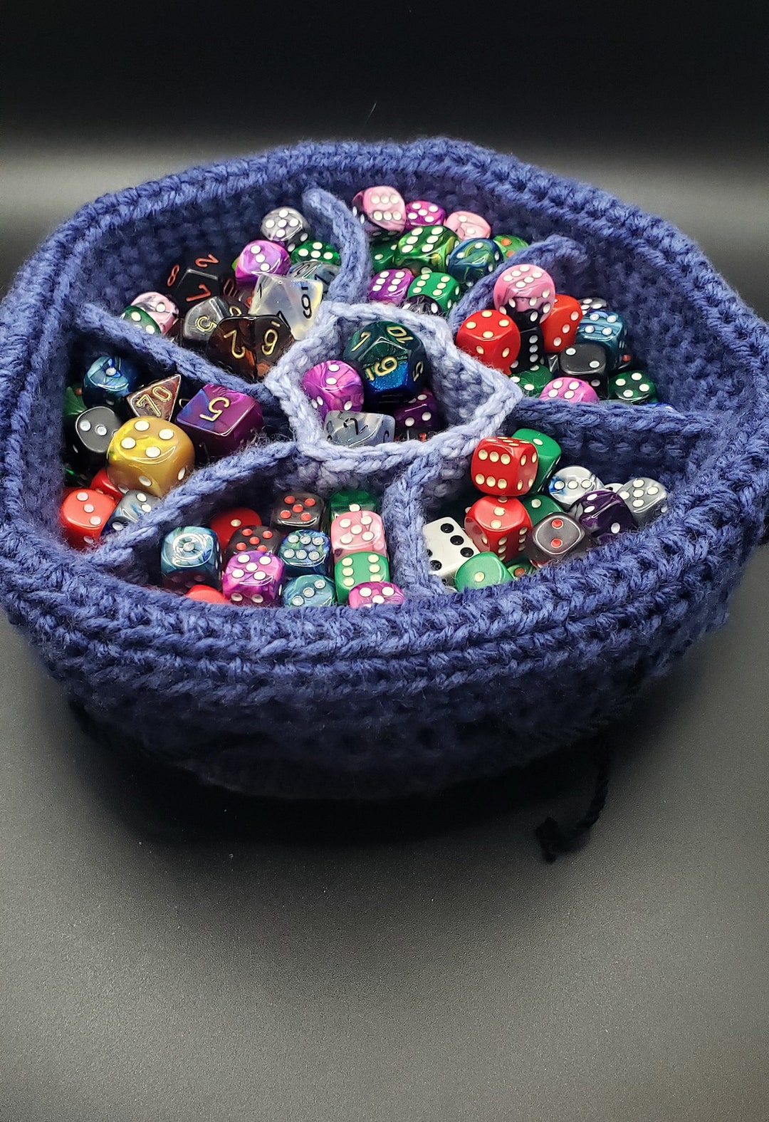 Crochet Big Dice Bag Pattern Bag of Holding Digital Pdf Permission to Sell Made Items Etsy