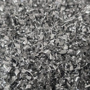 Aluminum Shavings For Resin Epoxy Pendants And Orgonite &quot;Mix Shape&quot; High-Quality Small Size. Very Light And Compact