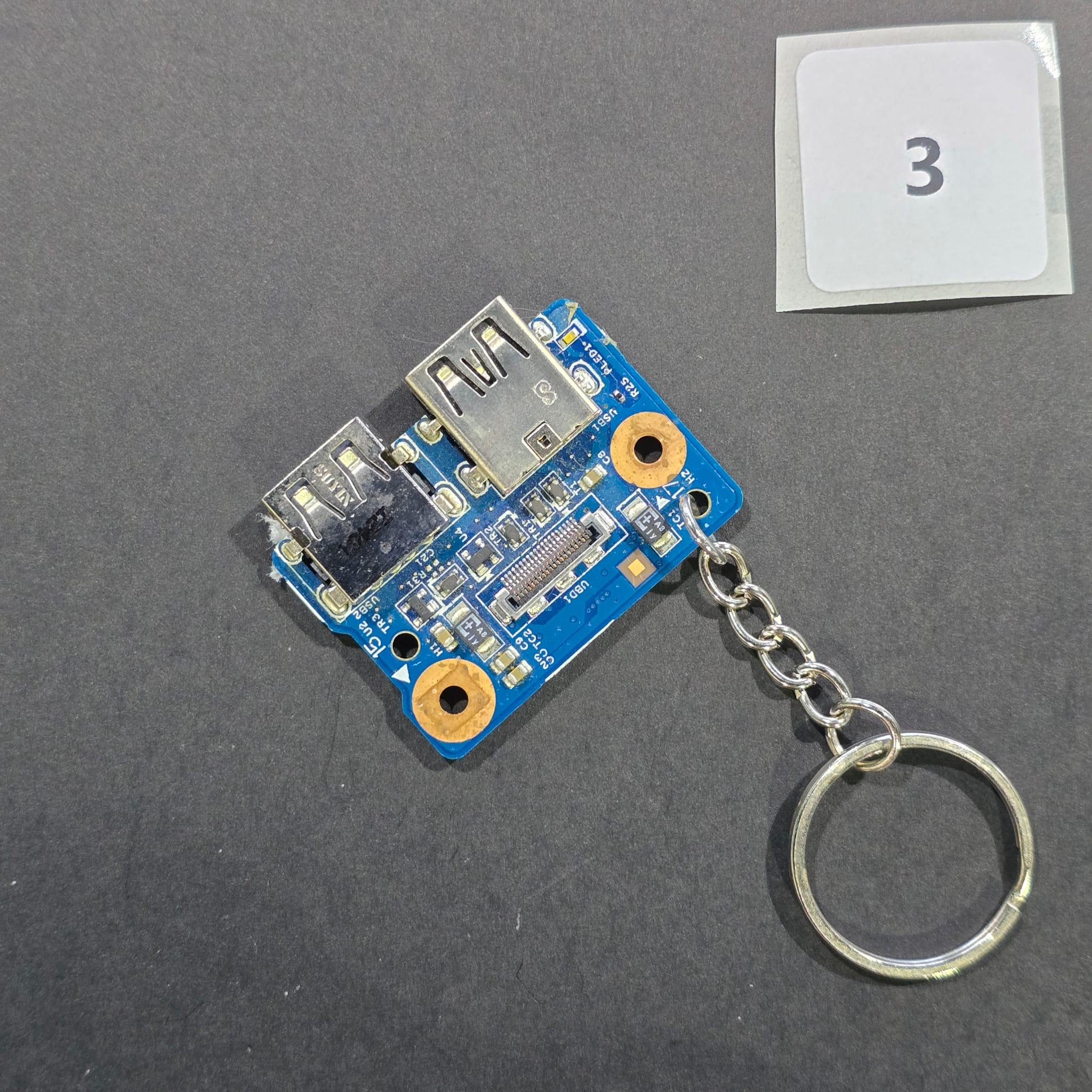Computer Circuit Keychain - Recycled Computer Parts, Geeky Gift in ...
