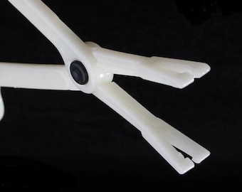 Pinzas Pennington, pinzas perforantes ranuradas: desechables, esterilizadas con gas EO.