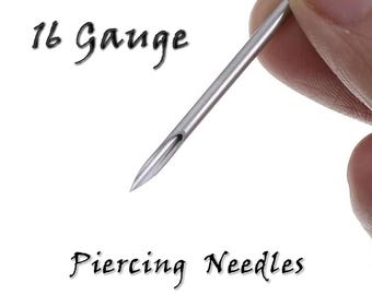 16 Gauge Body Piercing Needles. Sterilized Disposable Needle.