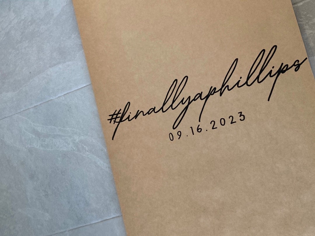 Custom Kraft Paper Runner Etsy