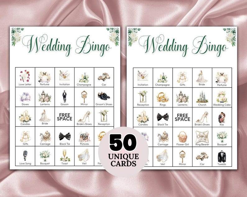 50 Unique Cards.