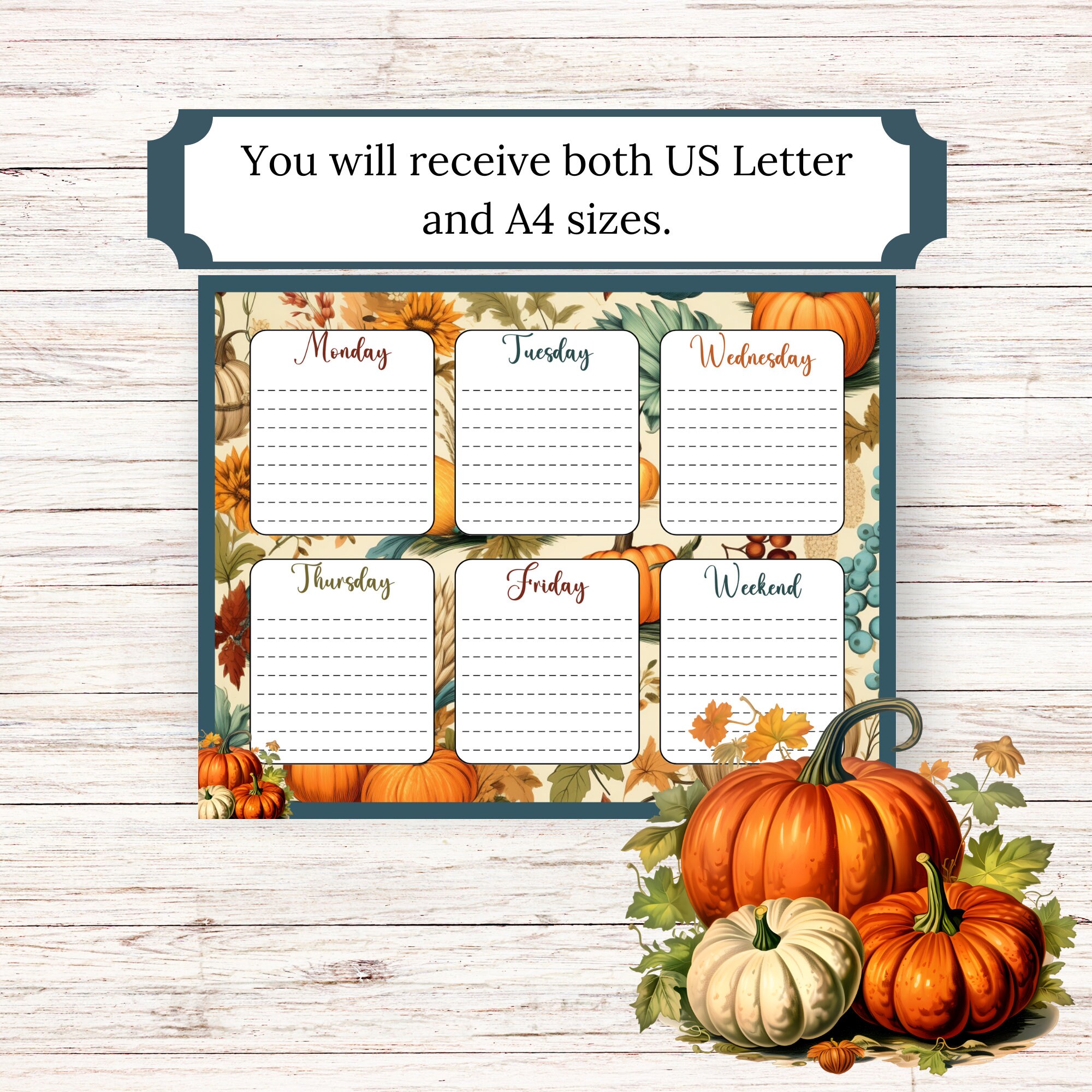 Editable Weekly Planner - Editable List, Fillable Planner, Editable to ...