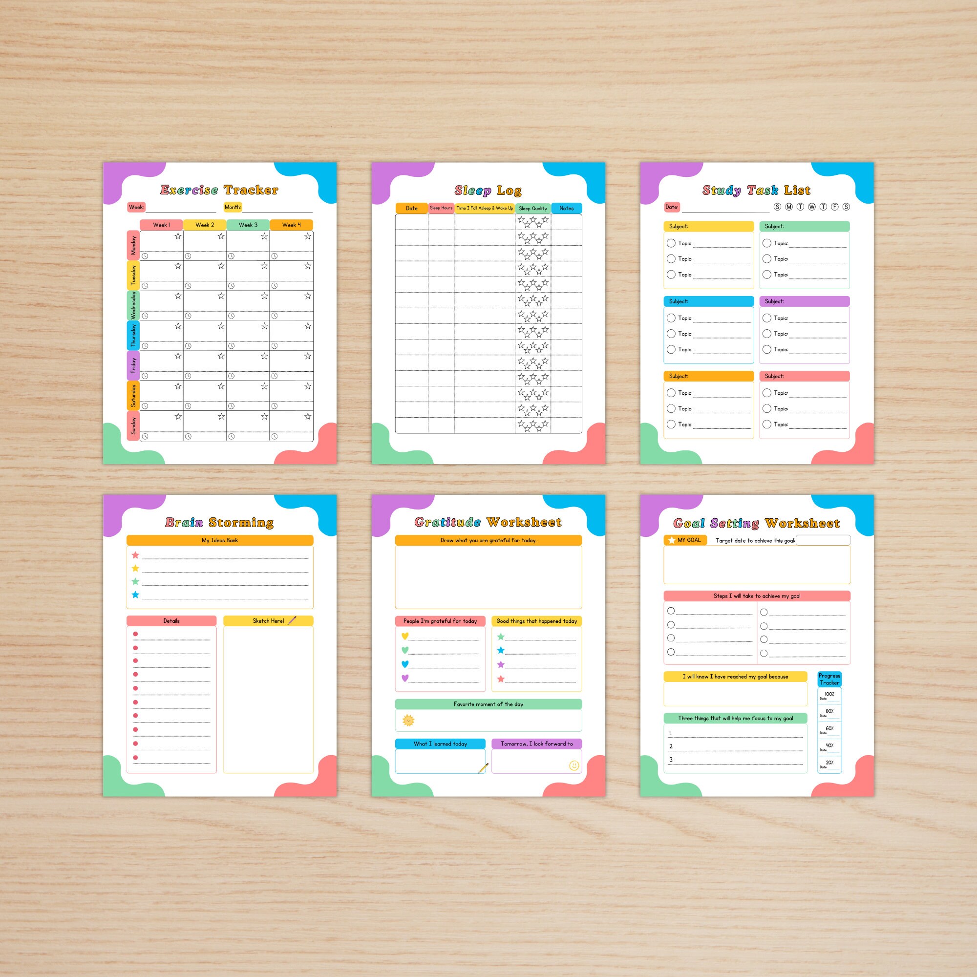 Adhd Tools Kids ADHD Planner - Adhd Workbook, Adhd Kids Journal, Adhd Tools, Adhd ...