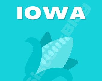 Iowa Field of Opportunities Aesthetic Printable Wall Art, DIGITAL DOWNLOAD