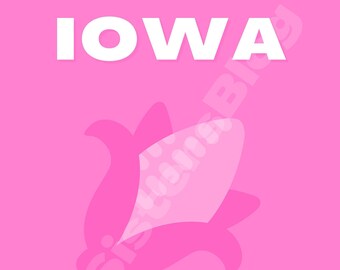 Iowa Field of Opportunities Printable Wall Art, DIGITAL DOWNLOAD