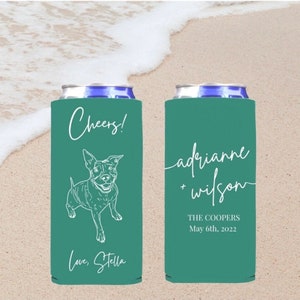 Custom Pet Art Drink Koozie