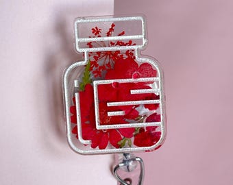 Carrete de credencial de frasco de pastillas, carrete de credencial de técnico de farmacia, carrete de credencial de enfermería, carretes de credencial de enfermera