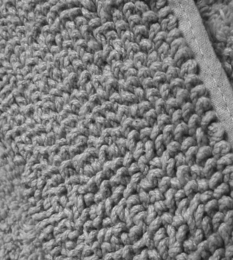 100 Organic Cotton Bathroom Mat, Rug, Large Size, 60 X 100 Cm, Cottage