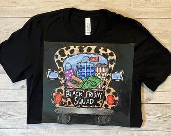 Black Friday Squad Tee, Black Friday Tee, Black Friday Bella Canvas Tee, Black Friday Squad Bella Canvas Tee, Black Friday Short Sleeve Tee