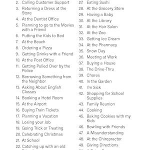110 Real Life English Conversations – ESL Speaking Practice (PDF ...