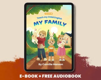 Minha Família - Um livro infantil ilustrado em inglês (e-book para ESL)
