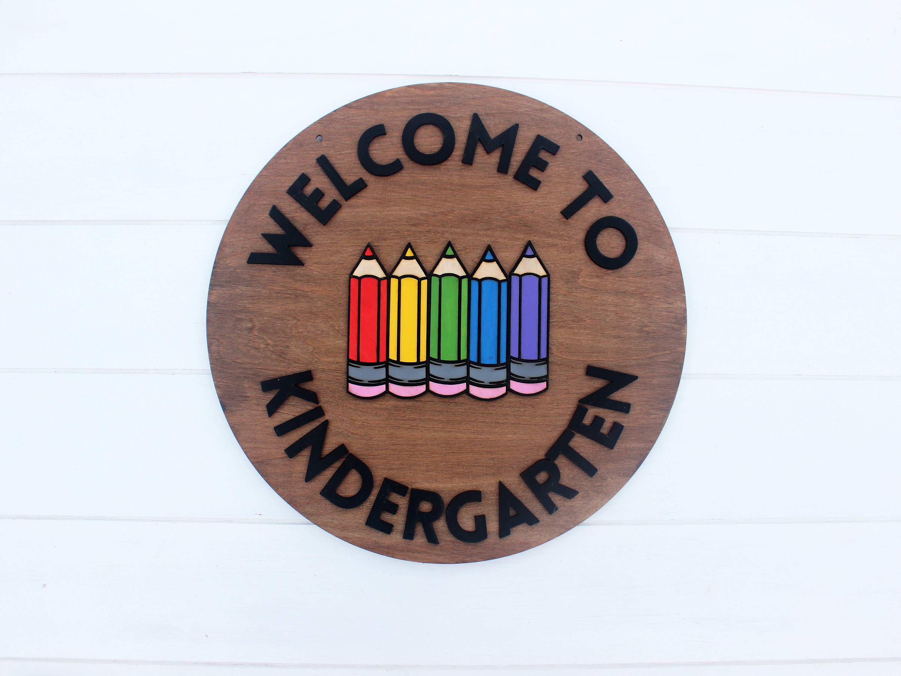 Personalized Teacher Sign: 3D Laser Cut Classroom Door Decor - Etsy