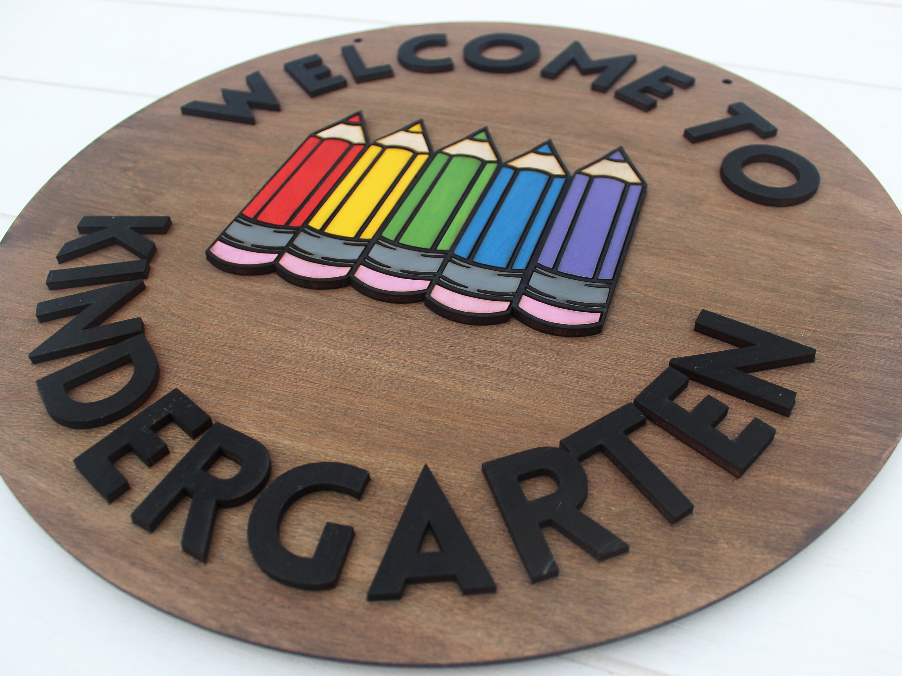 Personalized Teacher Sign: 3D Laser Cut Classroom Door Decor - Etsy