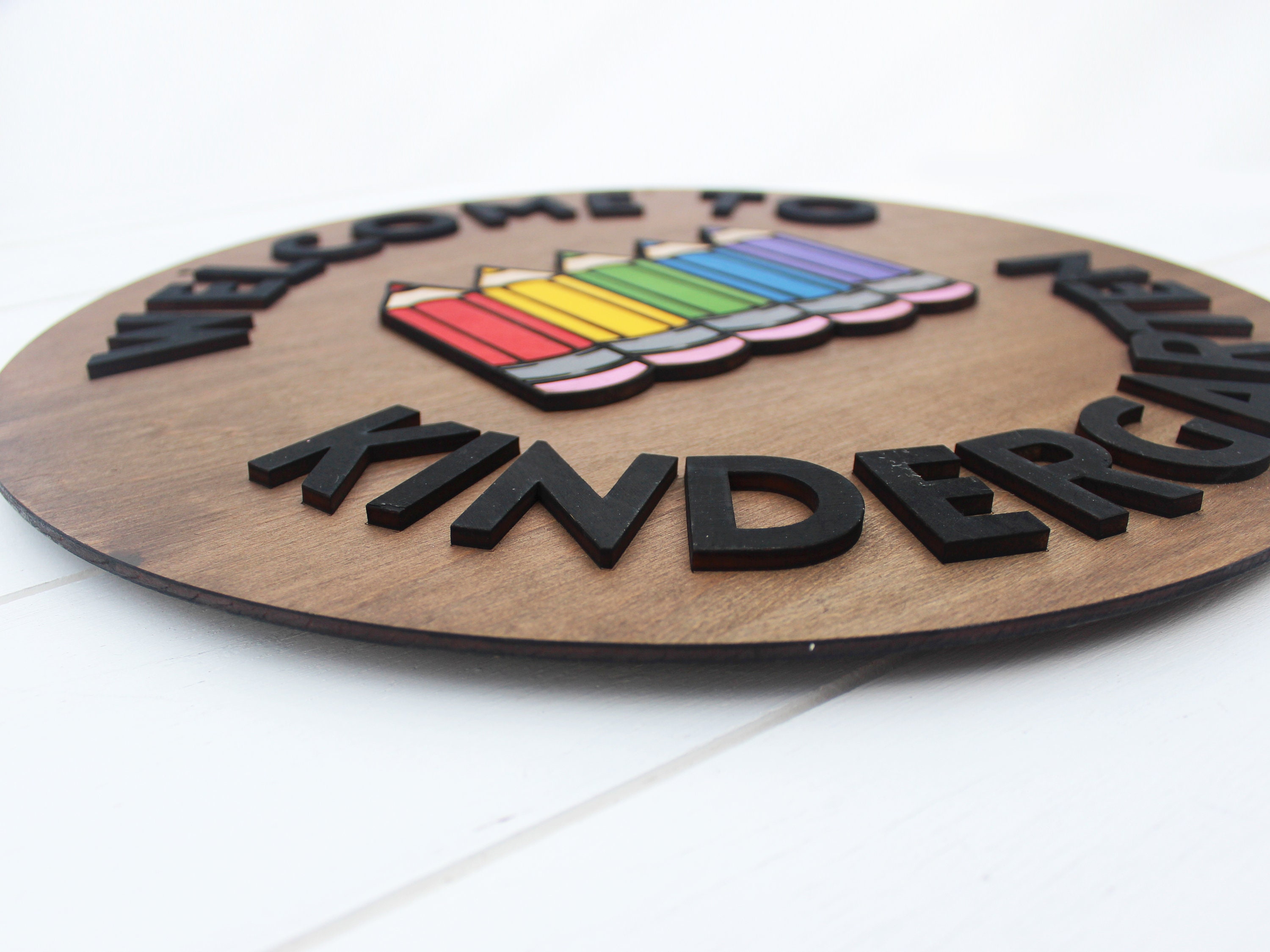 Personalized Teacher Sign: 3D Laser Cut Classroom Door Decor - Etsy