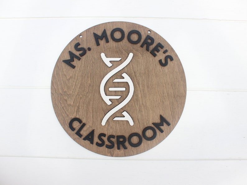 Custom Science Teacher Door Sign: 3D Laser Cut Classroom Decor - Etsy