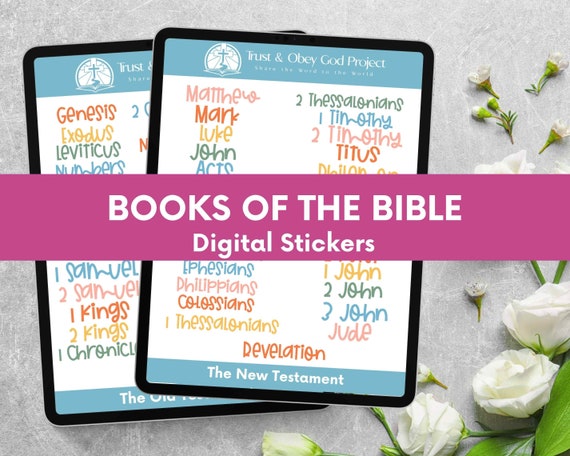 Christian Bible Verses Scriptures Planner Stickers Floral Stickers