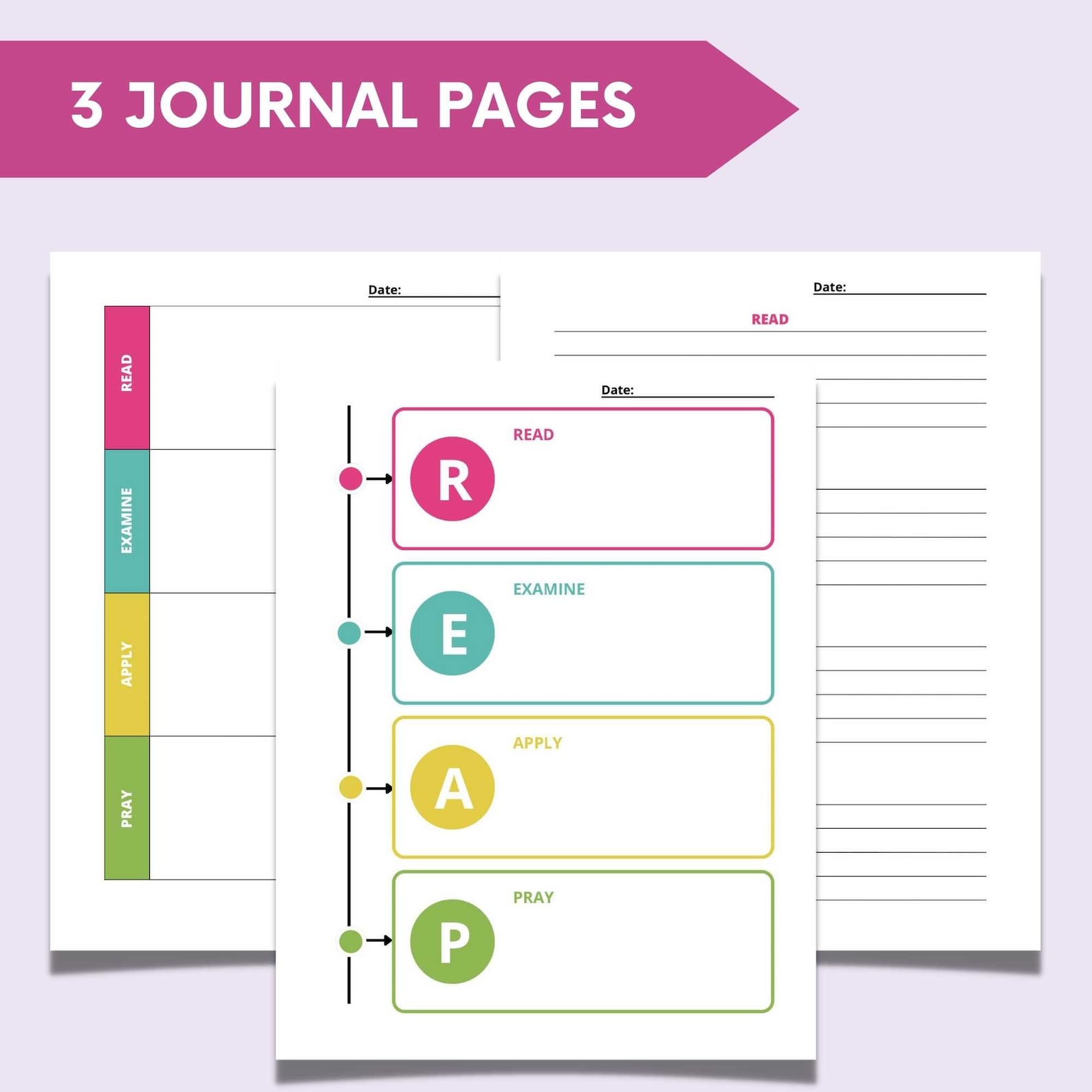 REAP Bible Study Method Printable: Scripture Journaling Guide (PDF) - Etsy