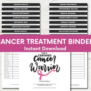 Breast Cancer Gift, Health Planner for Cancer Warriors, Chemotherapy Gift for Cancer Patients,Cancer Planner, You Got This,Printable Planner