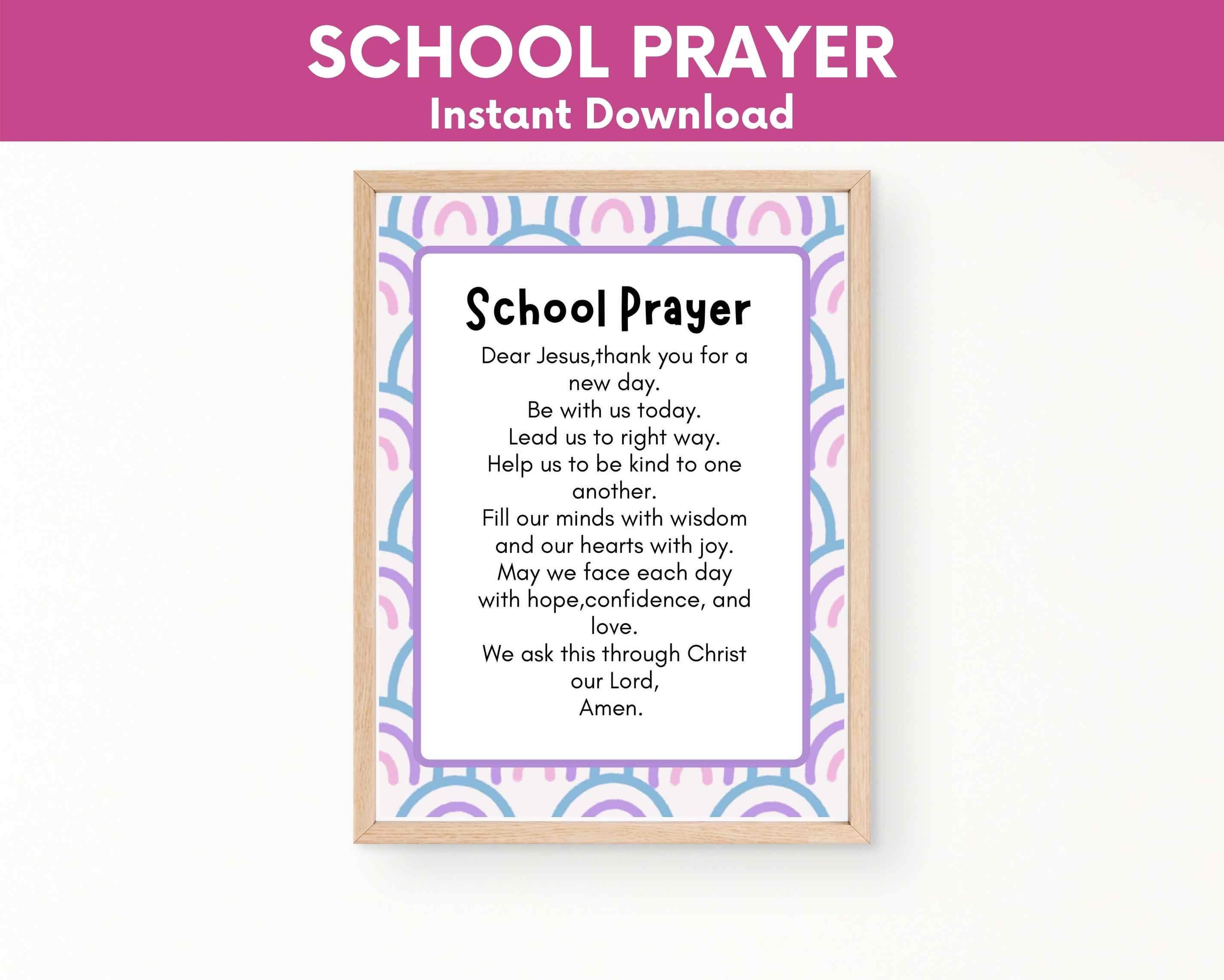 Morning prayer for school deals