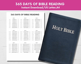 Christian Bible Reading Plan: 365 Days for Women (Digital Download)