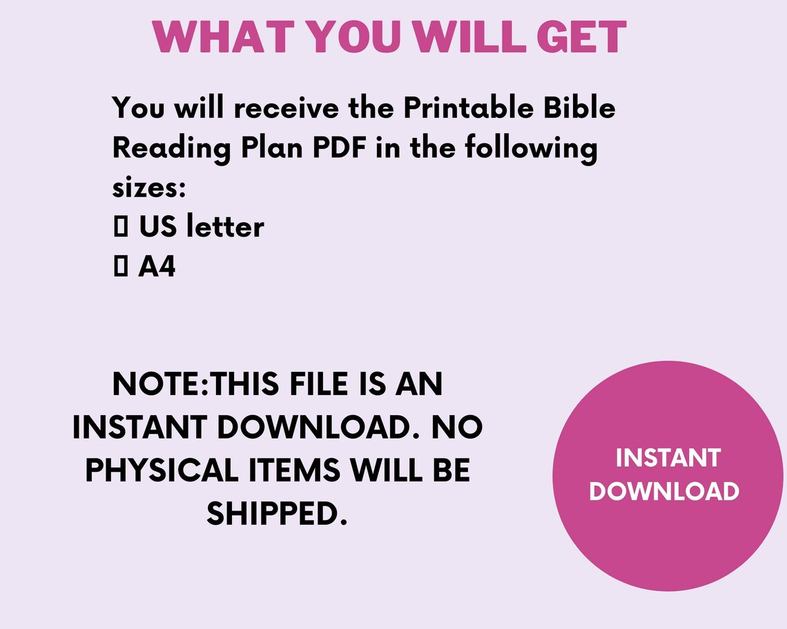 2023 Printable Bible Reading Plan Read the Bible in 1 Year Etsy 2023 Printable Bible Reading Plan Read the Bible in 1 Year Etsy