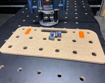 MFT 20mm Hole jig for use with Router