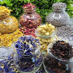 Over 170 Loose Herbs Options | Section 2- Herbs List G-P | Flowers| Roots| Assorted Herbs | Dried Flowers | Witches Herbs | Tea Herbs