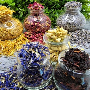 Over 170 Loose Herbs Options| Section 1- Herbs List A-G | Flowers| Roots| Resin| Assorted Herbs | Dried Flowers | Witches Herbs | Tea Herbs