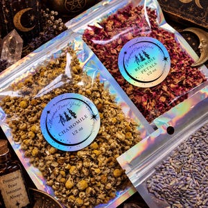Over 220 Organic Dried Herbs List A-G| Flowers | Roots | Barks | Seeds | Herbs | Resins