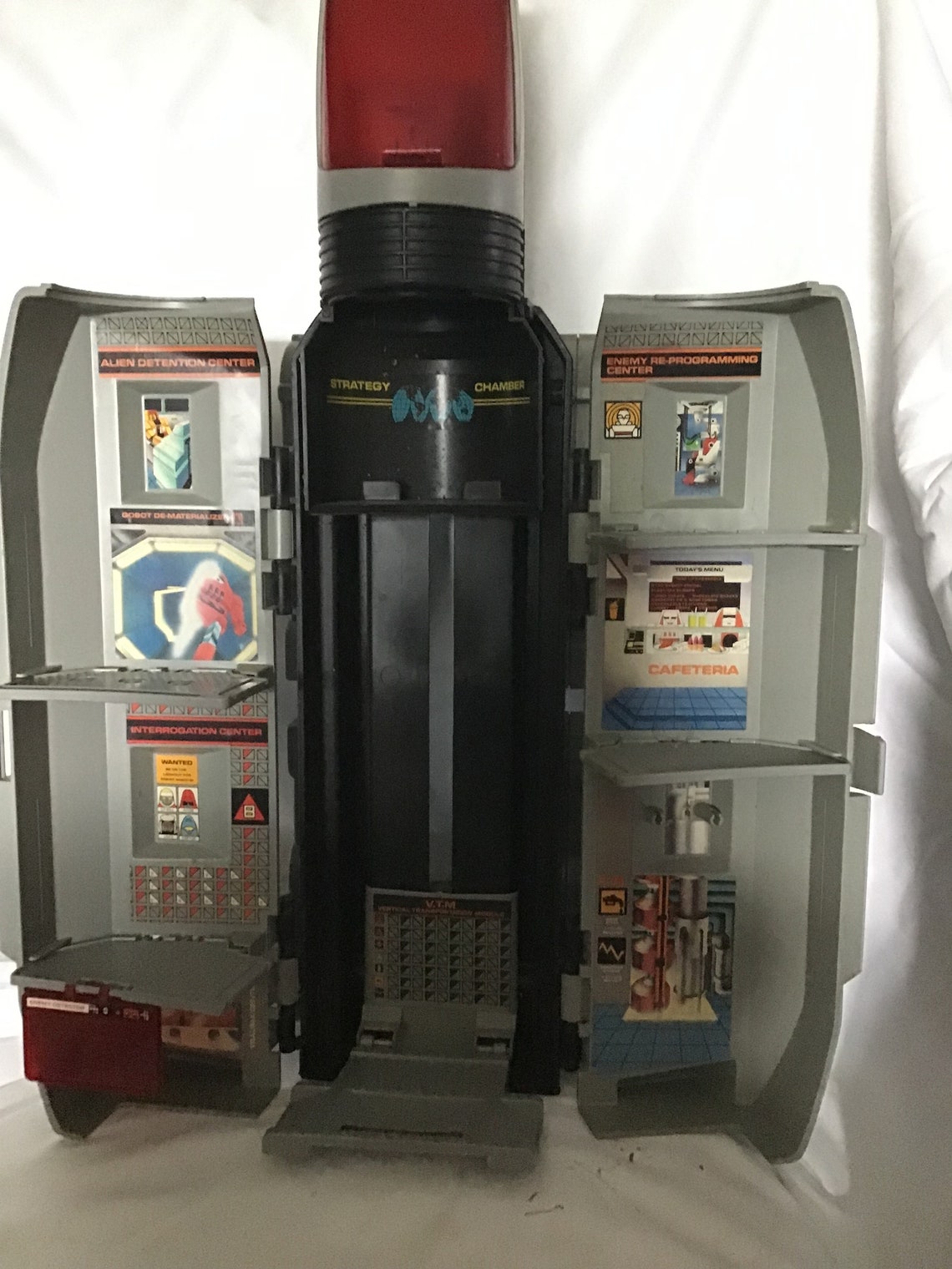 The Gobots Command Centre is a castle Grayskull level playset… so so cool