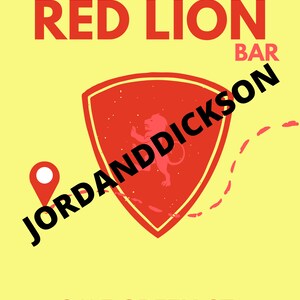 UIUC Red Lion Poster
