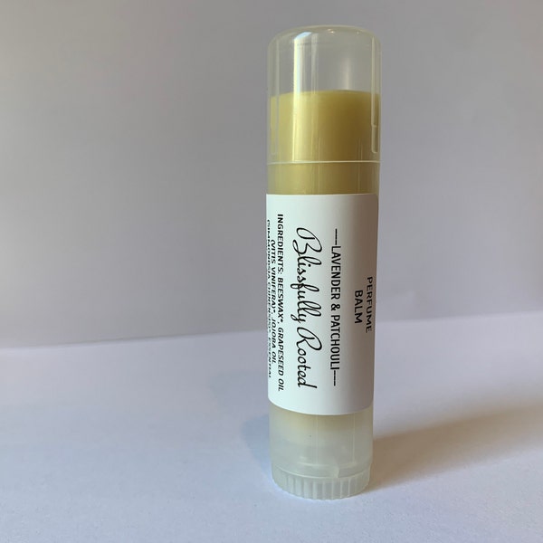 Perfume Stick, Solid Fragrance, Patchouli Essential Oil, Lavender Essential Oil, Solid Perfumes, Organic Skincare, Chubby Stick, Balm