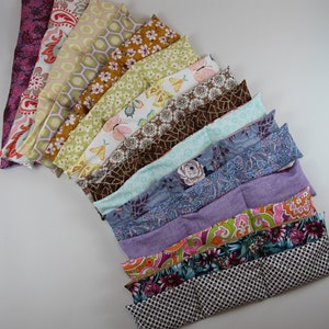 Flaxseed & Rice Weighted Neck Wrap: Aromatherapy Hot/Cold Therapy