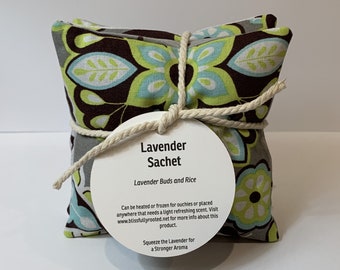 Lavender Sachet Bags, Scented Sachet, Anxiety Relief, Dried Lavender Buds, Drawer Freshener, House Warming Gift, Lavender Gift Set, Set of 3