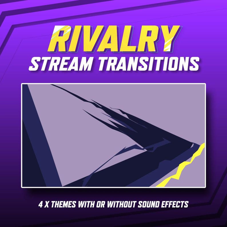 Rivalry Stinger Transition - Anime Purple, Pink, Dark and Teal Green ...