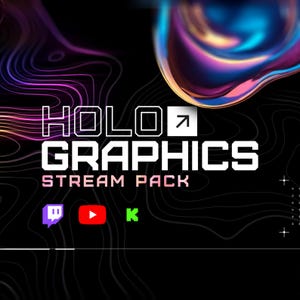 Pacote de sobreposições de fluxo animado - Tema de topografia holográfica em preto e branco