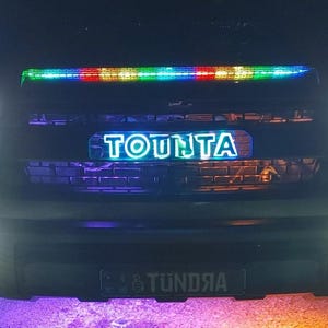 Kit de letras retroiluminadas para parrilla TRD Pro Tundra/Sequoia 2014-21