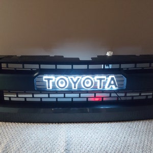 2014-2021 Toyota Tundra TRD Pro Grille Backlit Letters Kit NEW RGB Version Live!!