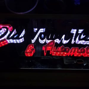 Custom Led Back-lit License Plates