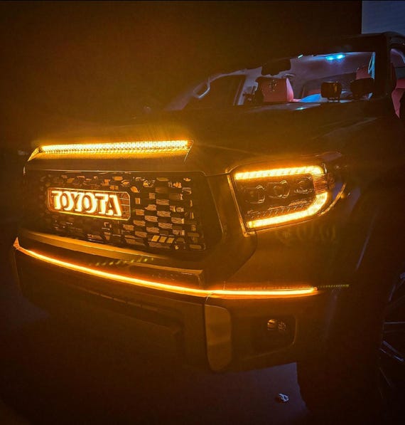 2014-2021 Toyota Tundra TRD Pro Grille Backlit Letters Kit (NEW COLOR!!)