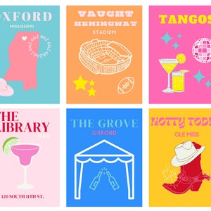 Ole Miss/Oxford Wall Art Prints