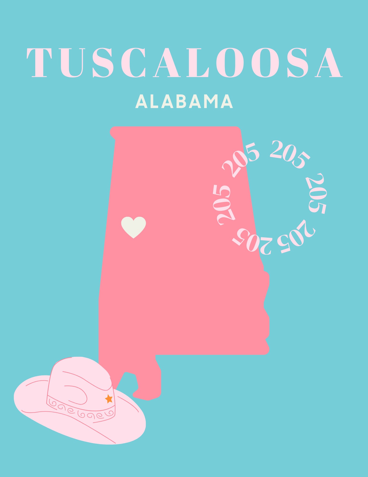 University of Alabama Wall Art Prints Etsy